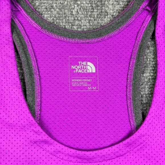 THE NORTH FACE Women’s Purple Racerback Athletic Tank Top size: Medium - Picture 3 of 7